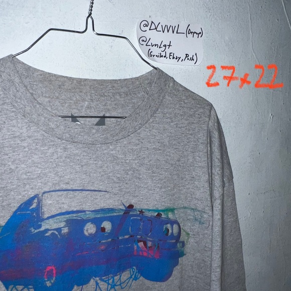 1 of 1 dcvvvl daniel calderon e30 bmw euro IKON upcycled t-shirt XL - Picture 4 of 8